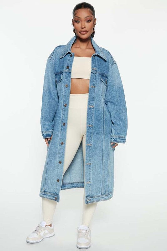 Long Denim Jacket