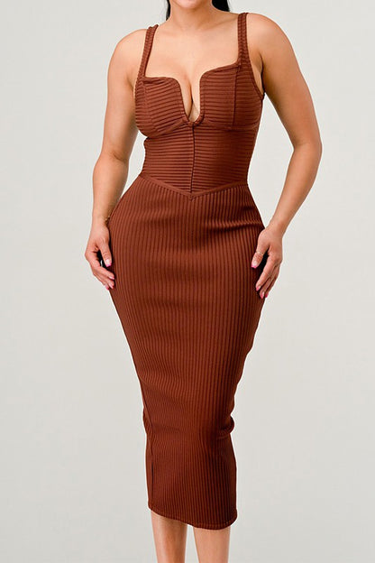 It Feels Like Fall Midi Dress