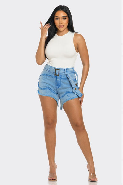 Casual Summer Strap Shorts