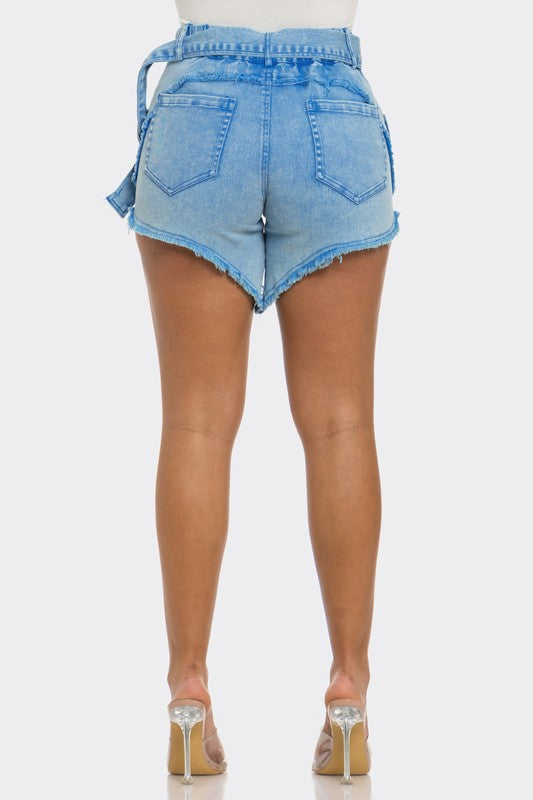 Casual Summer Strap Shorts