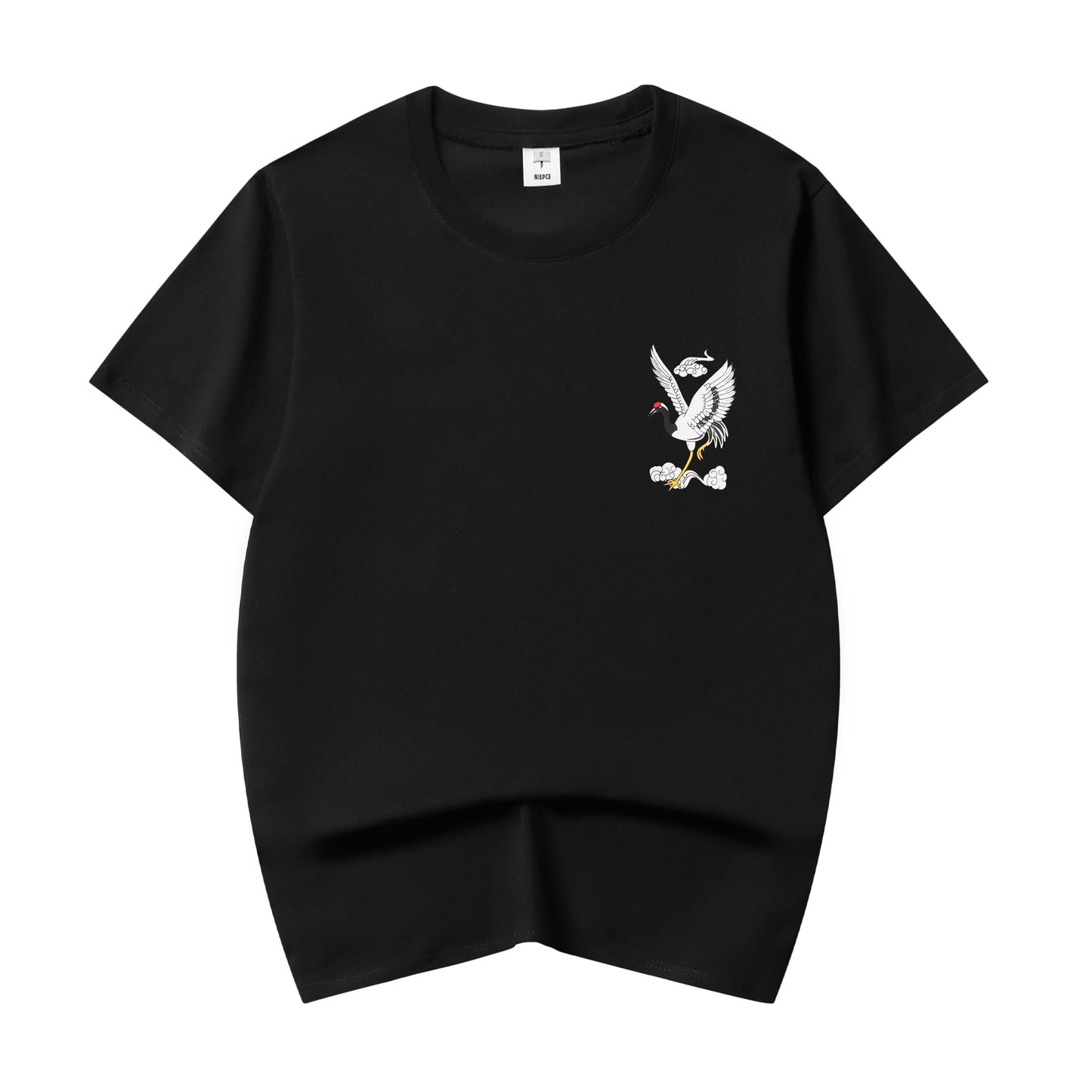 Crane and Waves Tee