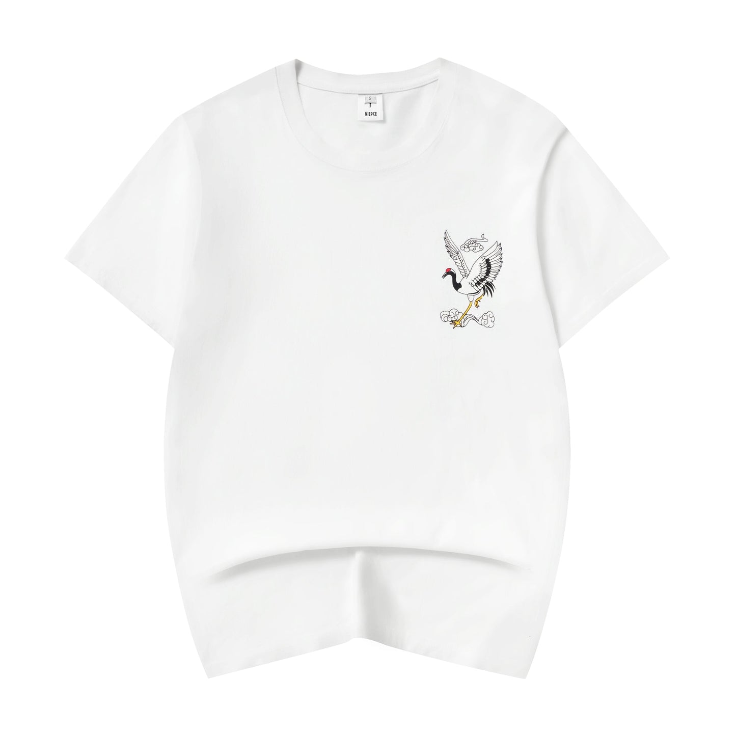 Crane and Waves Tee