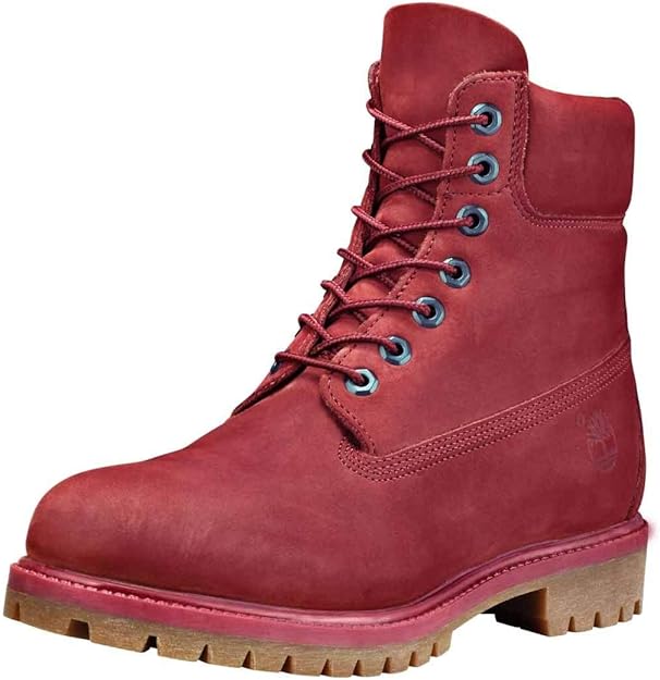 Timberland Men's 6" Premium Waterproof Boot | Pomegranate Waterbuck (Last Call) 8.5
