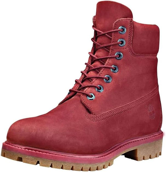 Timberland Men's 6" Premium Waterproof Boot | Pomegranate Waterbuck (Last Call) 8.5