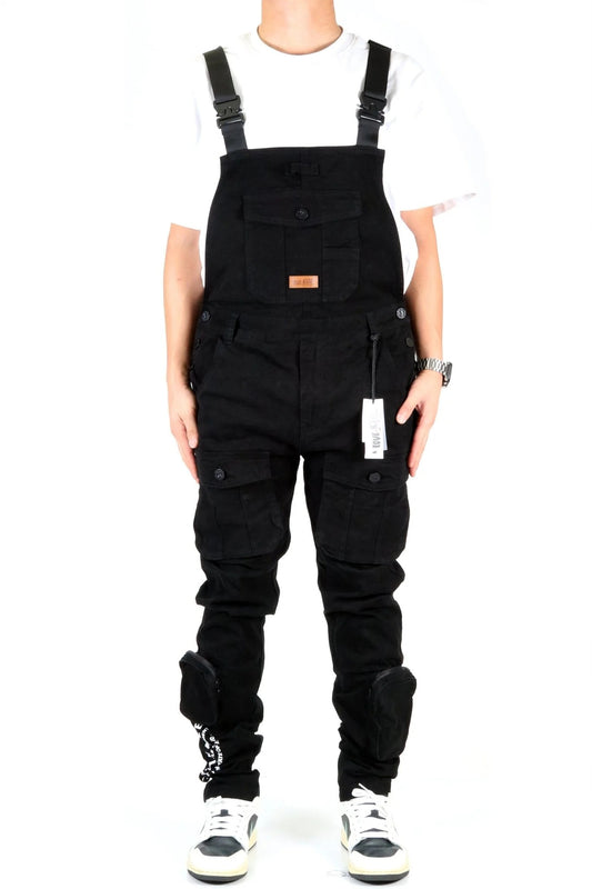 Ria Twill Overall | Black
