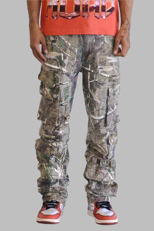 Utility Camo Cargo Multi Denim Pants