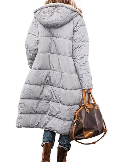 Longline Sherpa-Lined Hooded Outerwear