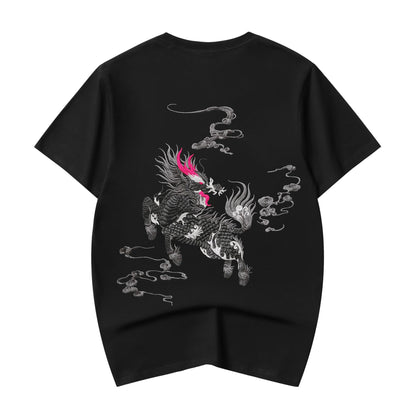 Kirin Embroidered Tee