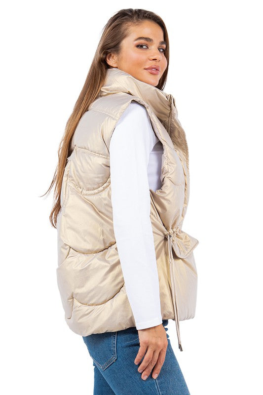 Detail Puffer Vest