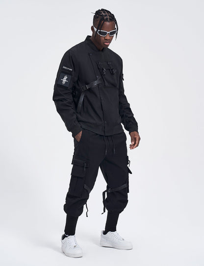 Dusk Scar Slash Bomber Jacket