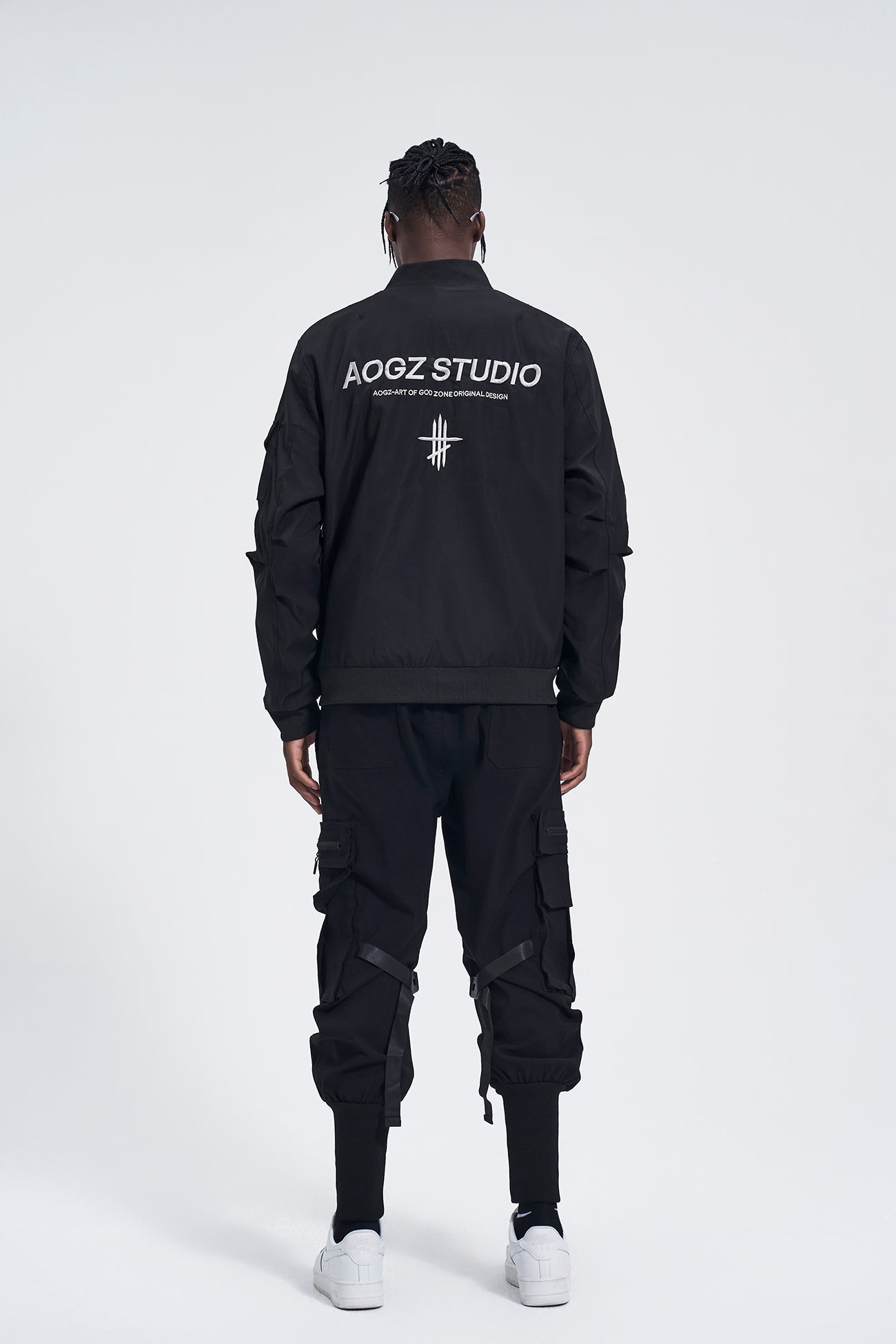 Dusk Scar Slash Bomber Jacket