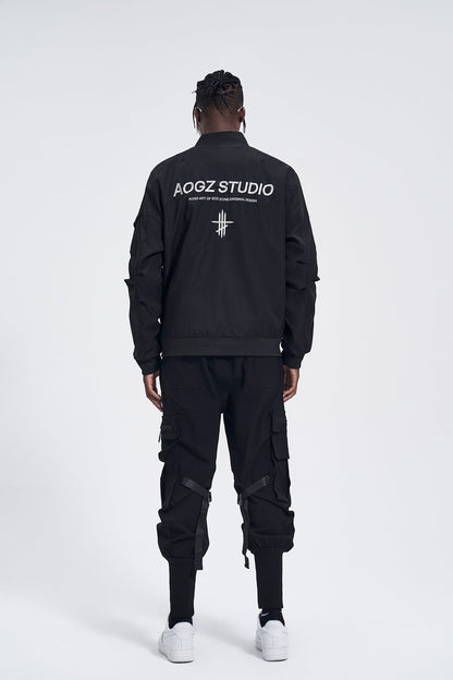 Dusk Scar Slash Bomber Jacket
