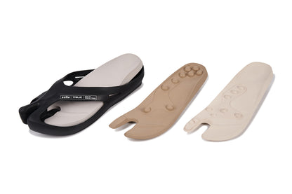 Stepping Stone Caring Slides | M Black