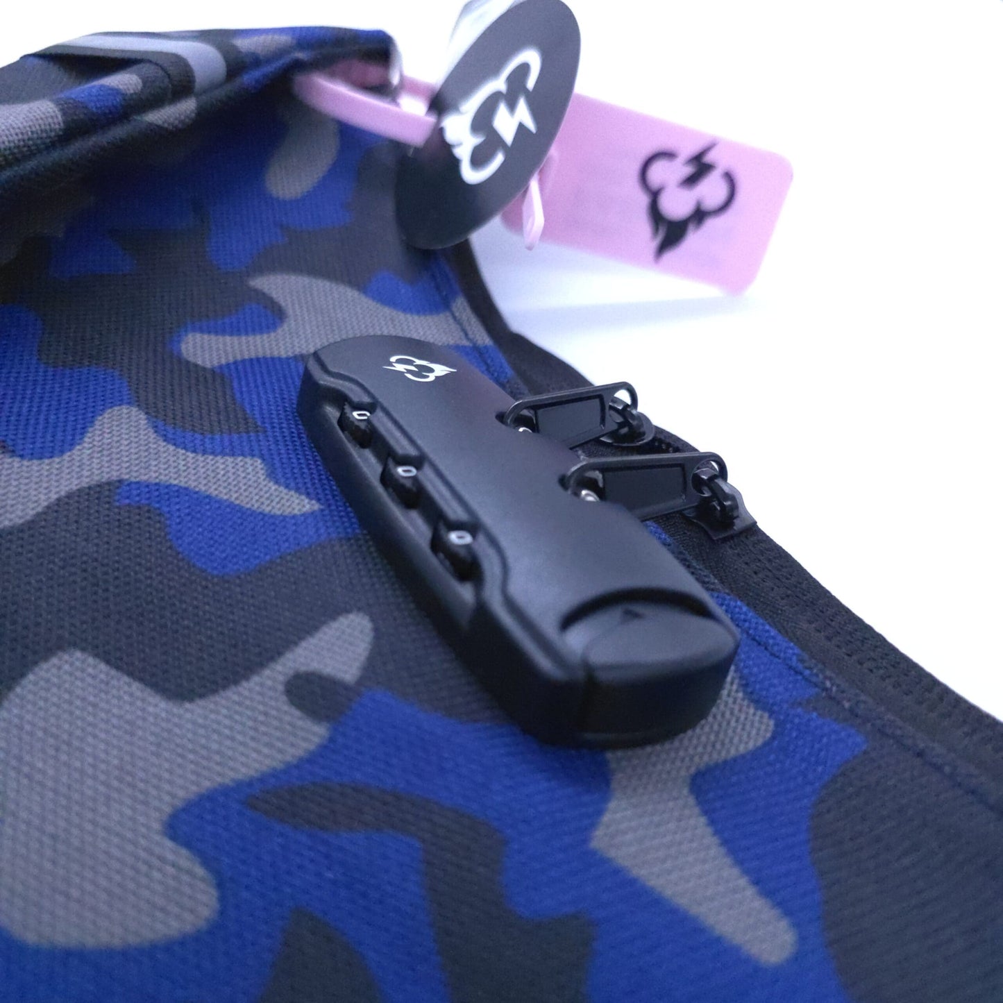FireBar Labs Smell Proof Cross Body Bag - Hidden Lock