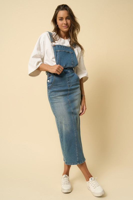 Overall Long Dress Skirt