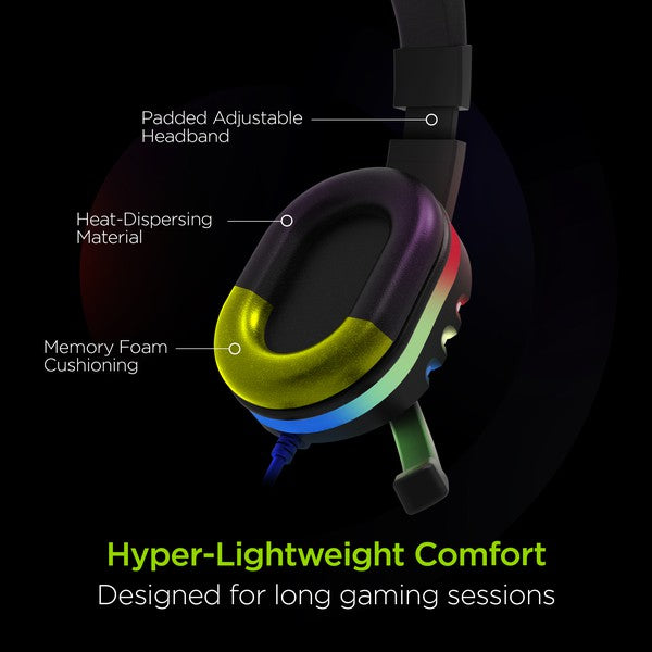 Hypergear SoundRecon RGB LED Gaming Headset