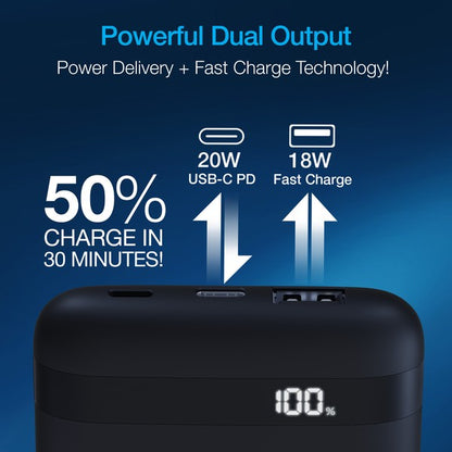 Naztech PowerBolt PD Wireless Power Bank w/ MFI