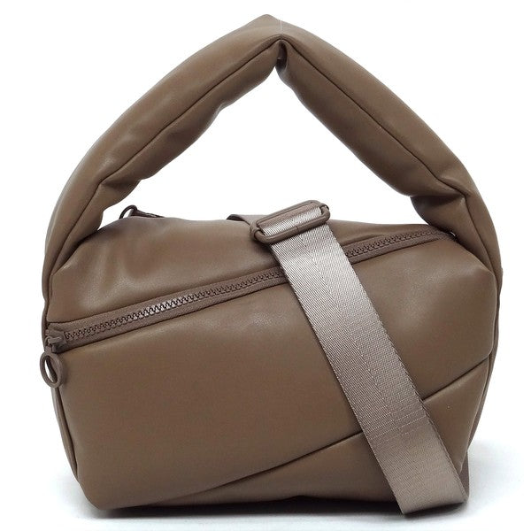 Puffy Tote Crossbody Bag