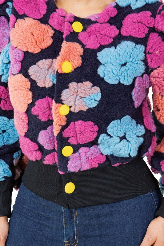 3D Floral Jacket