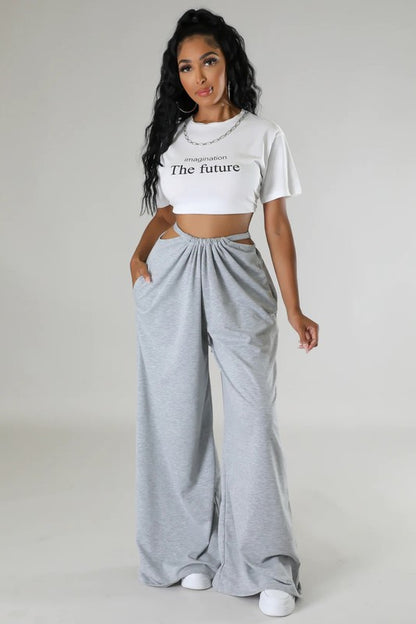 Elasticized Waist Sweatpants