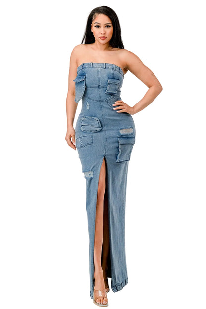 Urban Chic Denim Gown