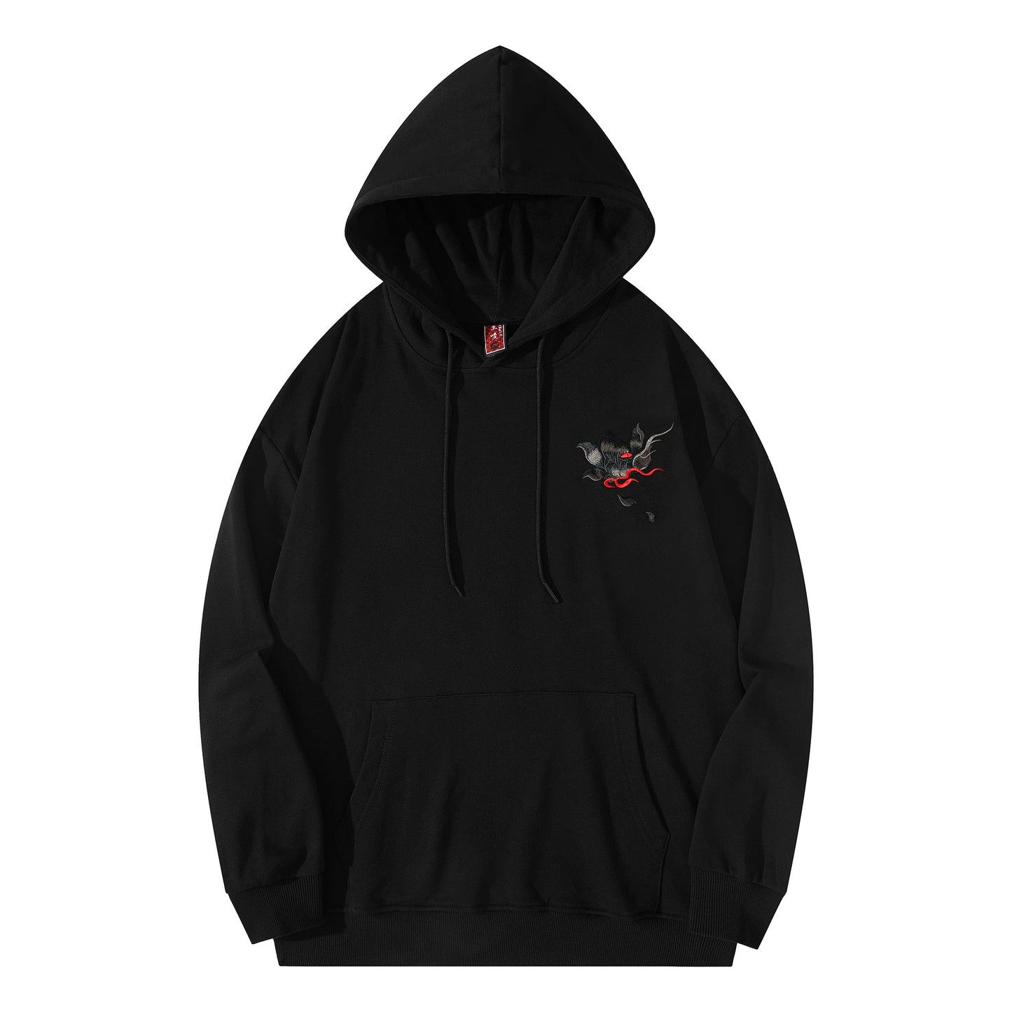 Reindeer Embroidery Hoodie