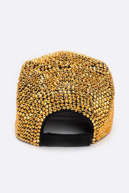 Full Stone Iconic Gold Cap