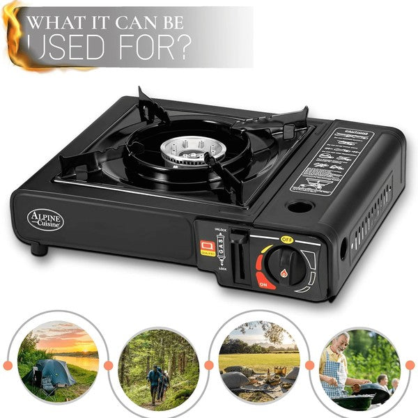 Alpine Cuisine Lightweight Portable Gas Stove