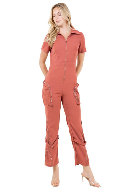 Cargo Jumpsuit