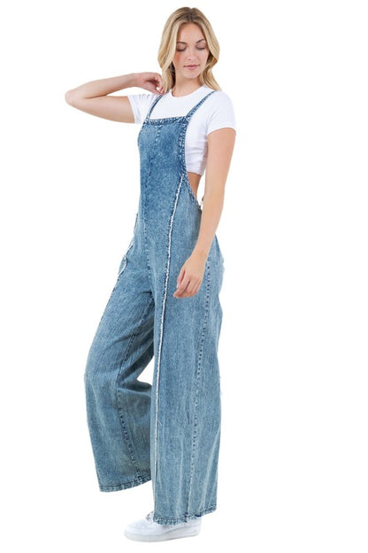 Sailor Denim Jumpsuit