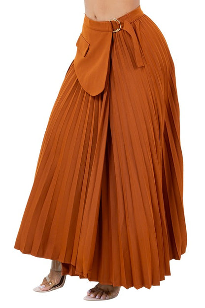 A Line Maxi Skirt