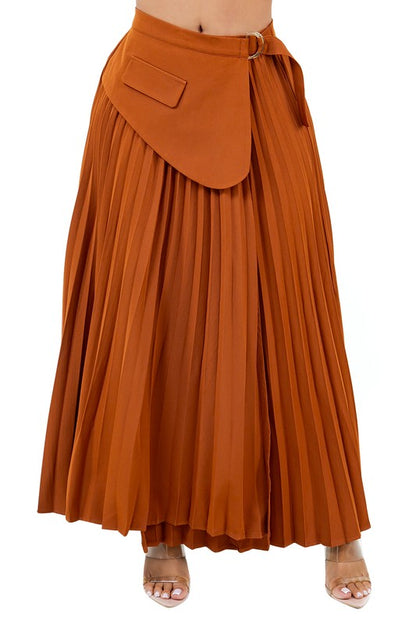 A Line Maxi Skirt