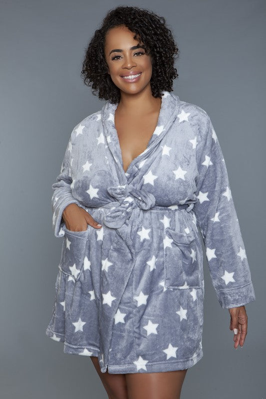 Kaylee Robe Star Print