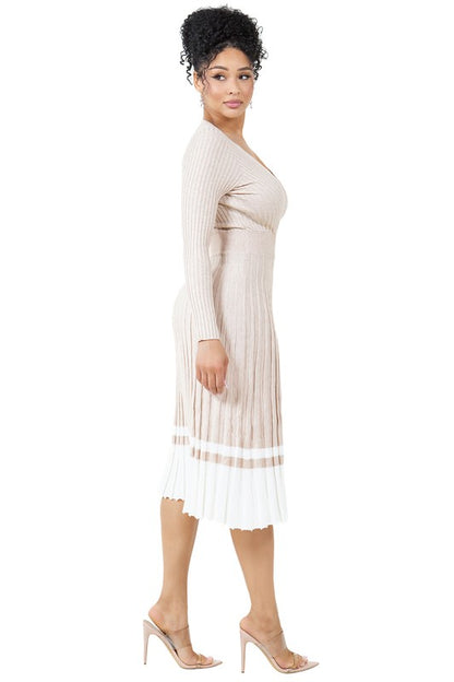 Long Knit Maxi Dress