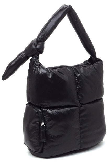 Soft Puffy Shoulder Bag Hobo