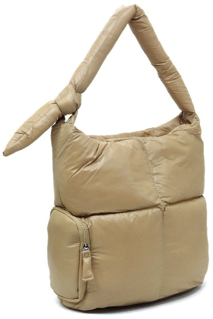 Soft Puffy Shoulder Bag Hobo