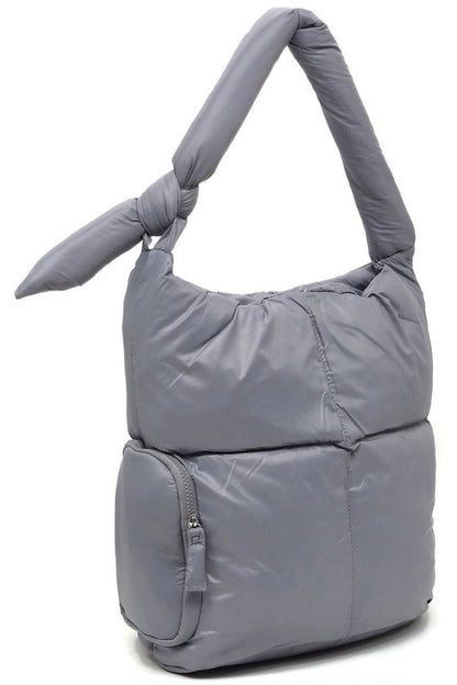 Soft Puffy Shoulder Bag Hobo