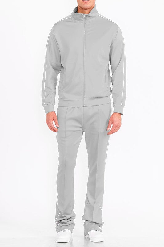 Side Pipe Tracksuit Set