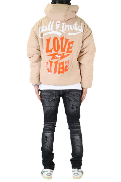 Sands Padded Crop Style Nylon Pullover Jacket