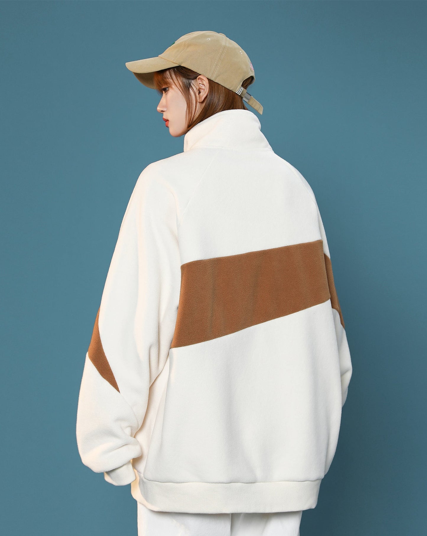 Quarter Zip Up Sweatshirt