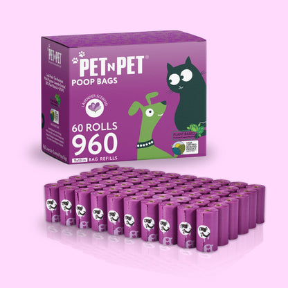 Premium Lavender - Scented Poop Bags