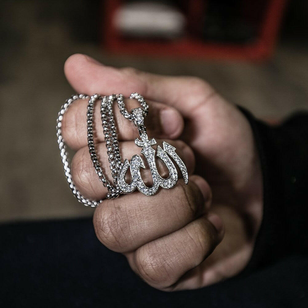 Allah Silver Stoned