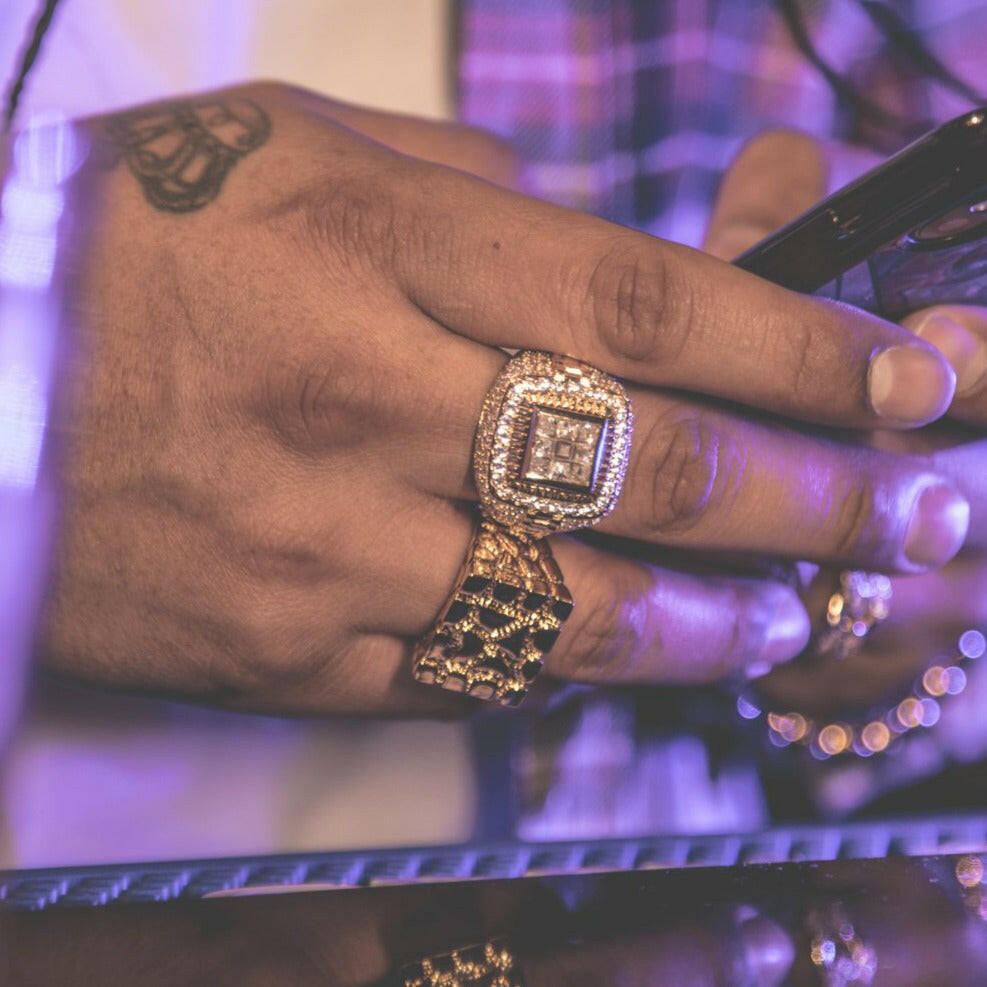 Championship Ring - 18K Gold Plated