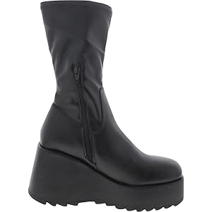 Proceed Black Platform Boots | Last Call - 10