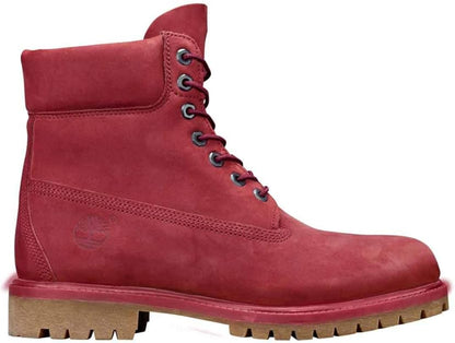 Timberland Men's 6" Premium Waterproof Boot | Pomegranate Waterbuck (Last Call) 8.5