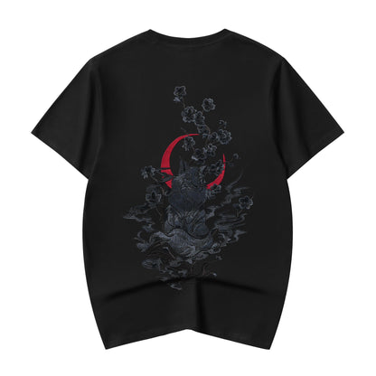 Moon Fox Embroidered Tee