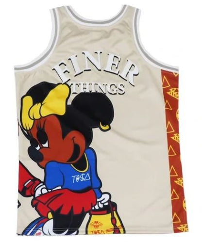 TISA MICKEY BASKETBALL JERSEY