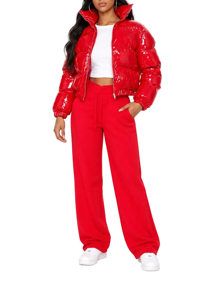 Zip Up Puffer Jacket