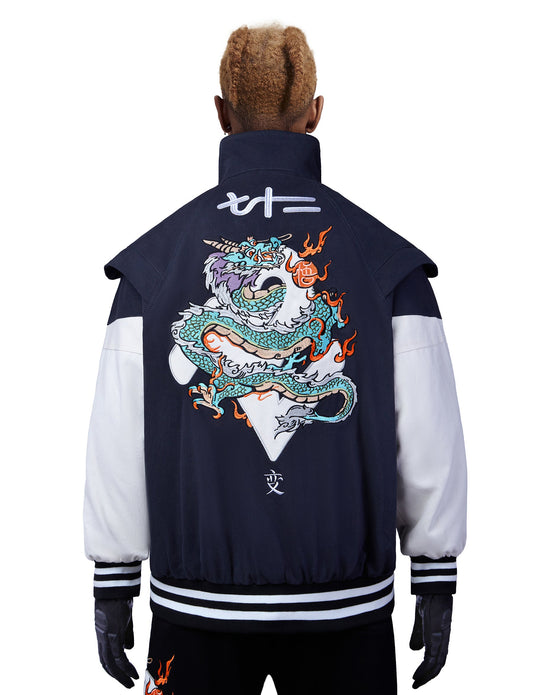 Resting Dragon Embroidery Jacket