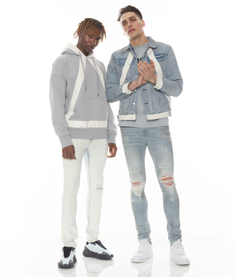 PULLOVER SWEATSHIRT | GHOST GREY